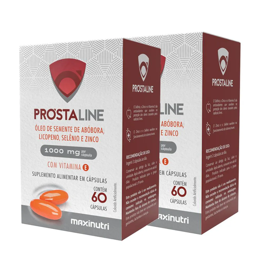 KIT 2 PROSTALINE 1000MG 60 CAPS MAXINUTRI