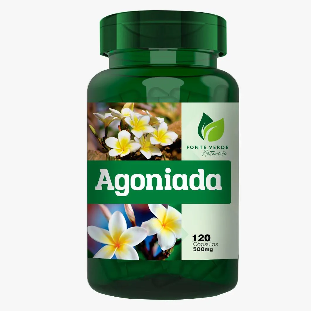 SUPLEMENTO AGONIADA ENCAPSULADO EM Pó 500MG 120 CAPSULAS FONTE VERDE