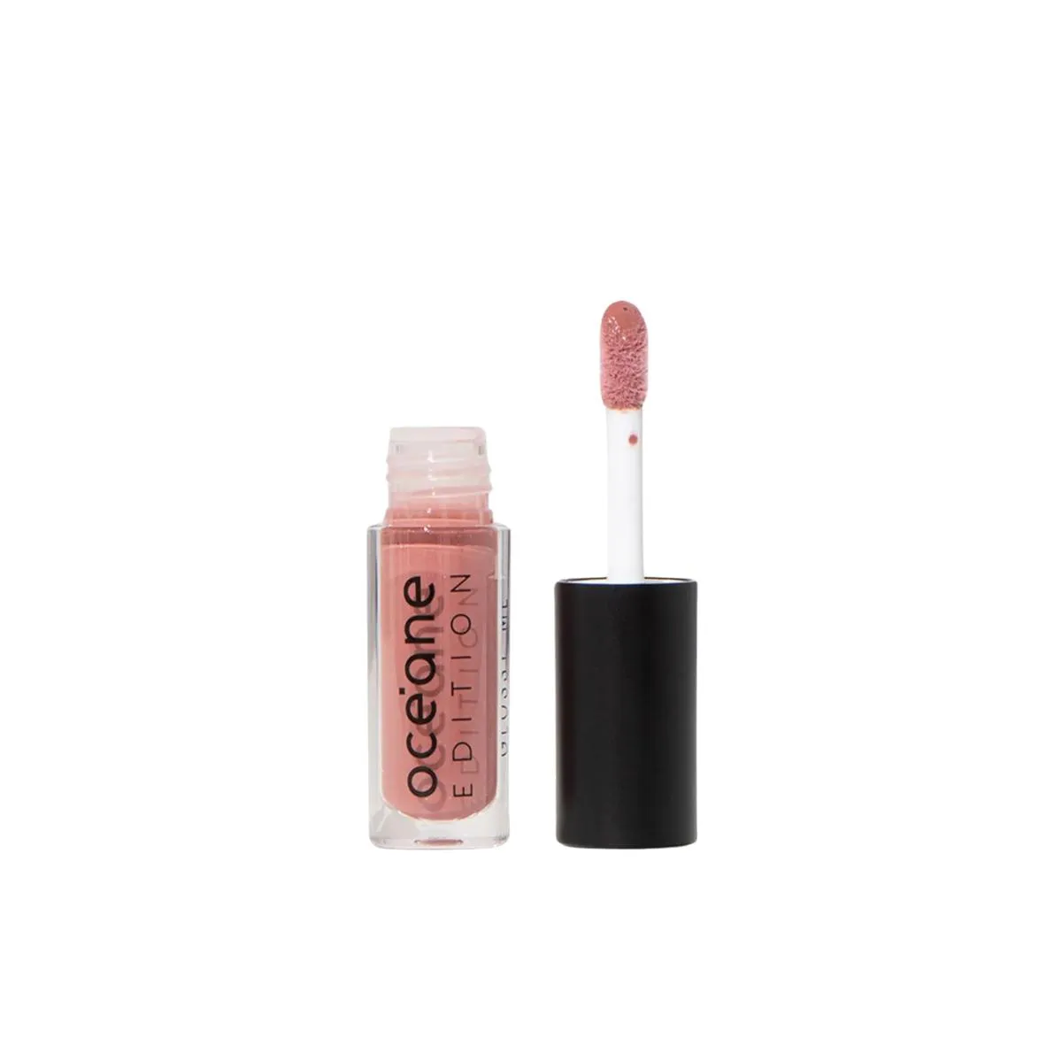 MINI BRILHO LABIAL NUDE - GLOSSY ME SHIMMER BROWN OCÉANE EDITION 1G