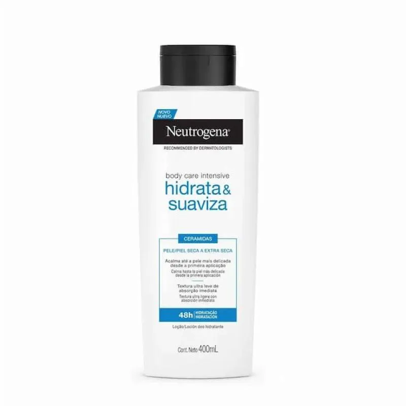 Neutrogena Loção Hidratante Corporal Body Care Intensive Hidrata & Suaviza Com Ceramidas 400ml