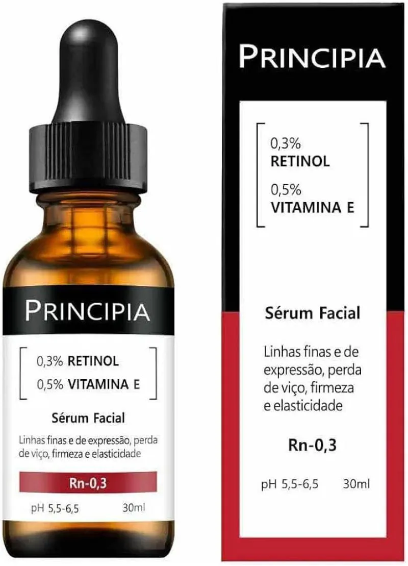 SéRUM PRINCIPIA 0,3% RETINOL + 0,5% VITAMINA E 30ML