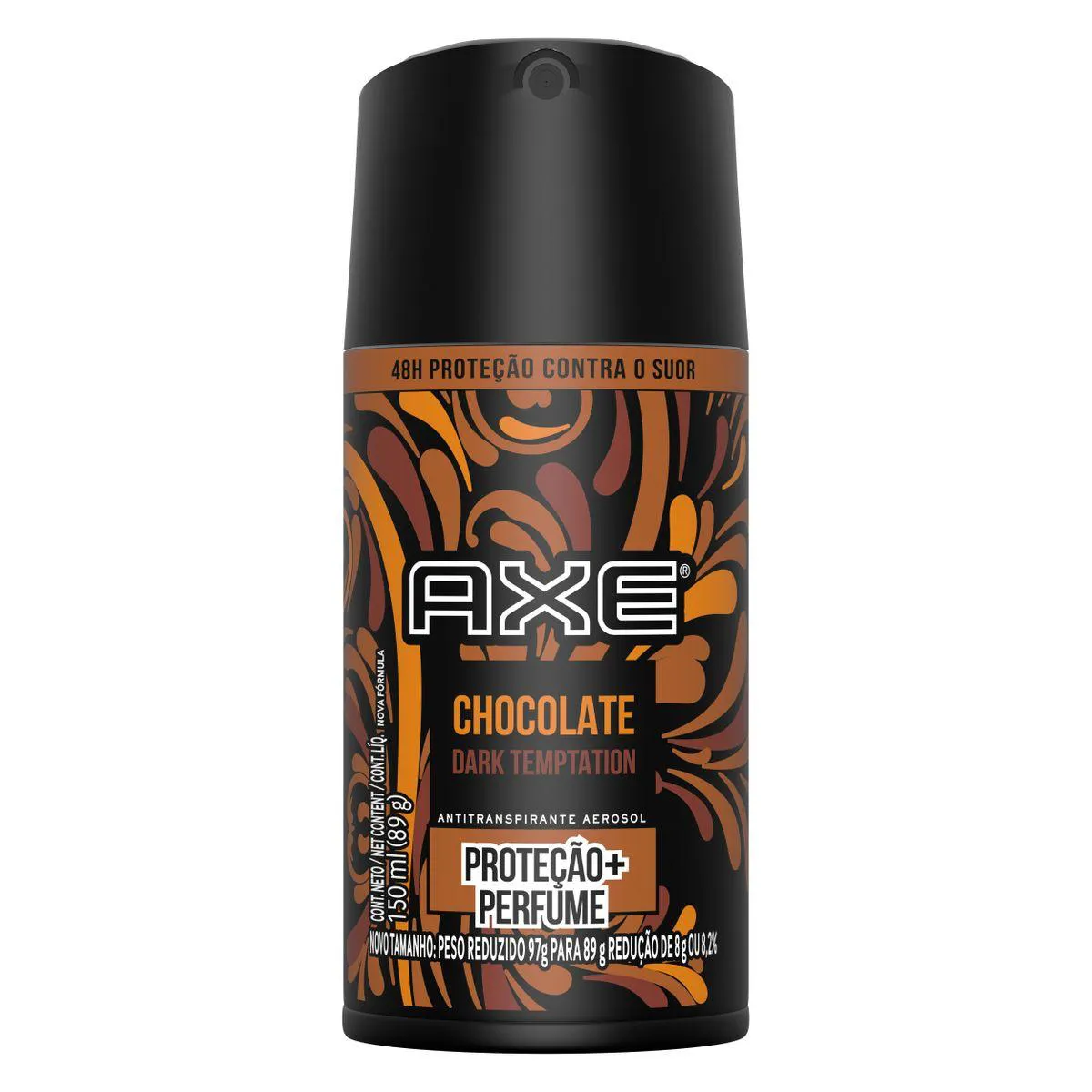 Desodorante Antitranspirante Spray Axe Dark Temptation Masculino 48h 150ml