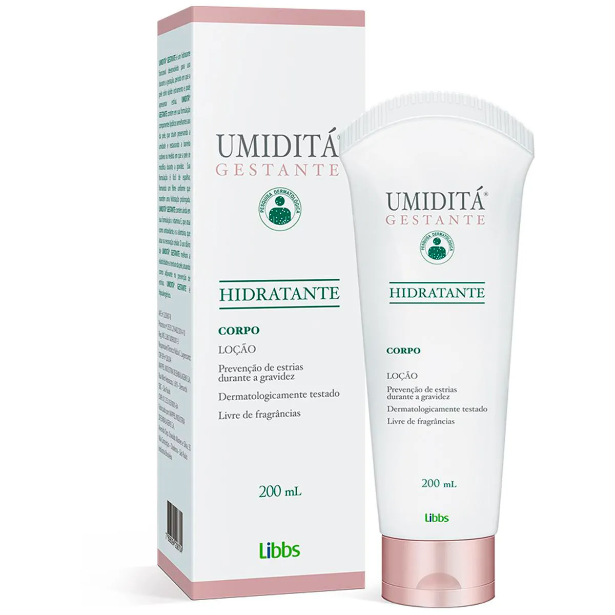 Loção Hidratante Umiditá Gestante 200ml