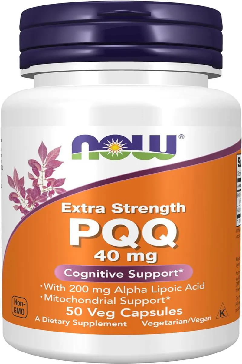 PQQ 40MG (50 VCAPS) NOW FOODS