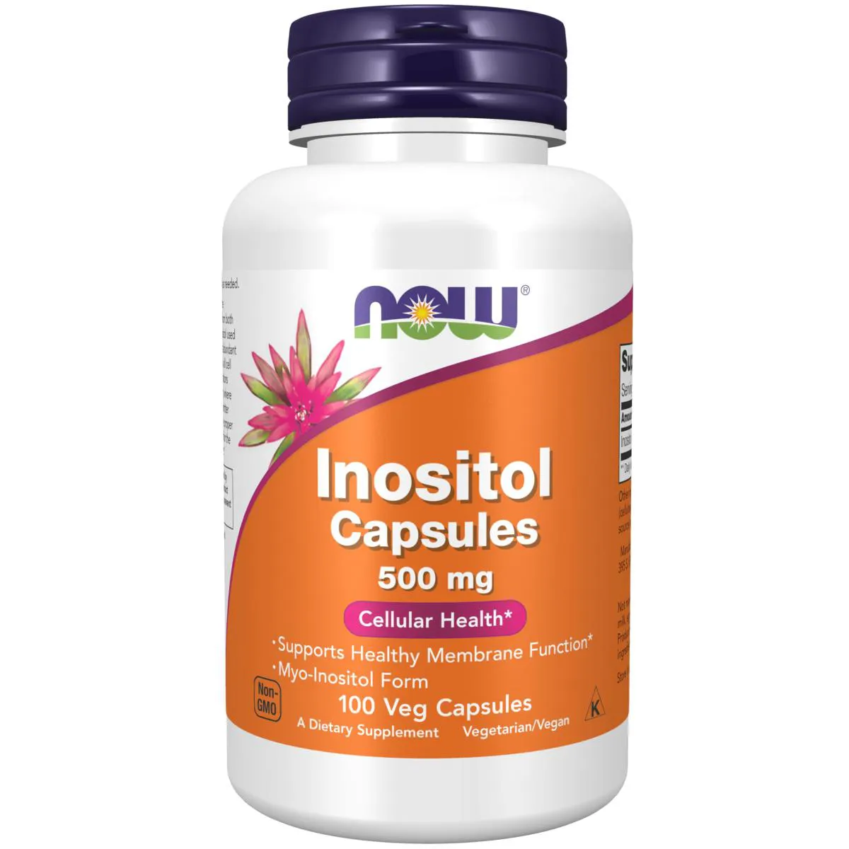 INOSITOL 500 MG (100 VCAPS) NOW FOODS