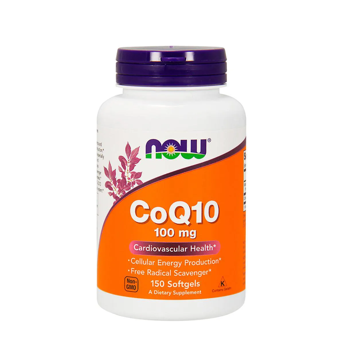 COENZIMA Q10 COQ10 100MG (150 SGELS) NOW FOODS