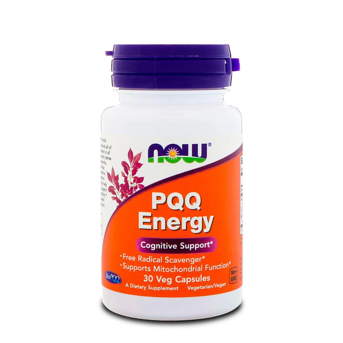 PQQ ENERGY 20MG (30 VCAPS) NOW FOODS