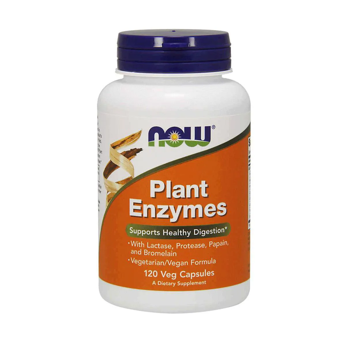 PLANT ENZYMES ENZIMAS (120 VCAPS) NOW FOODS