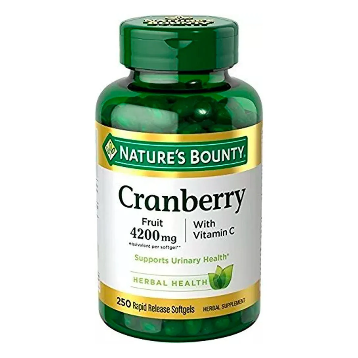 CRANBERRY 4200MG  (250 CAPS) NATURES BOUNTY