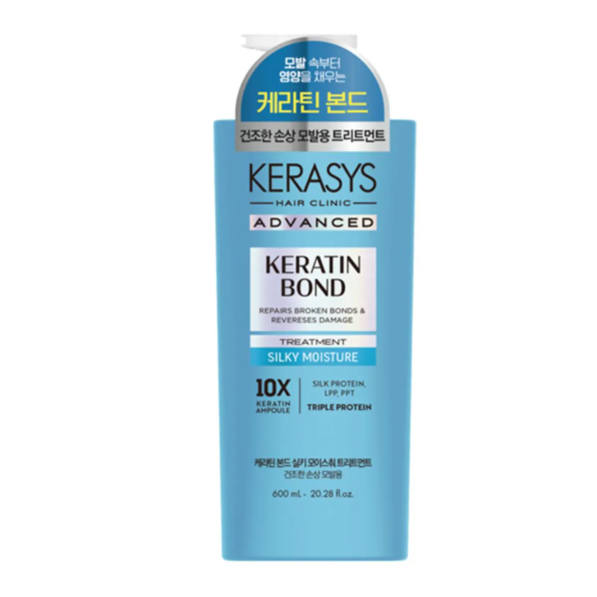 KERASYS ADVANCED KERATIN BOND SILKY MOISTURE TREATMENT 600ML