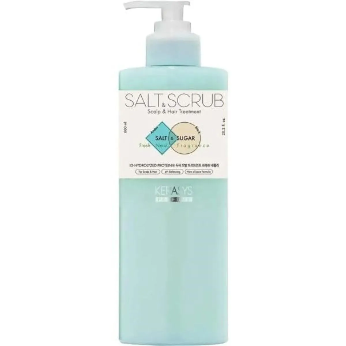 KERASYS SALT AND SCRUB FRESH NEROLI TRATAMENTO 600ML