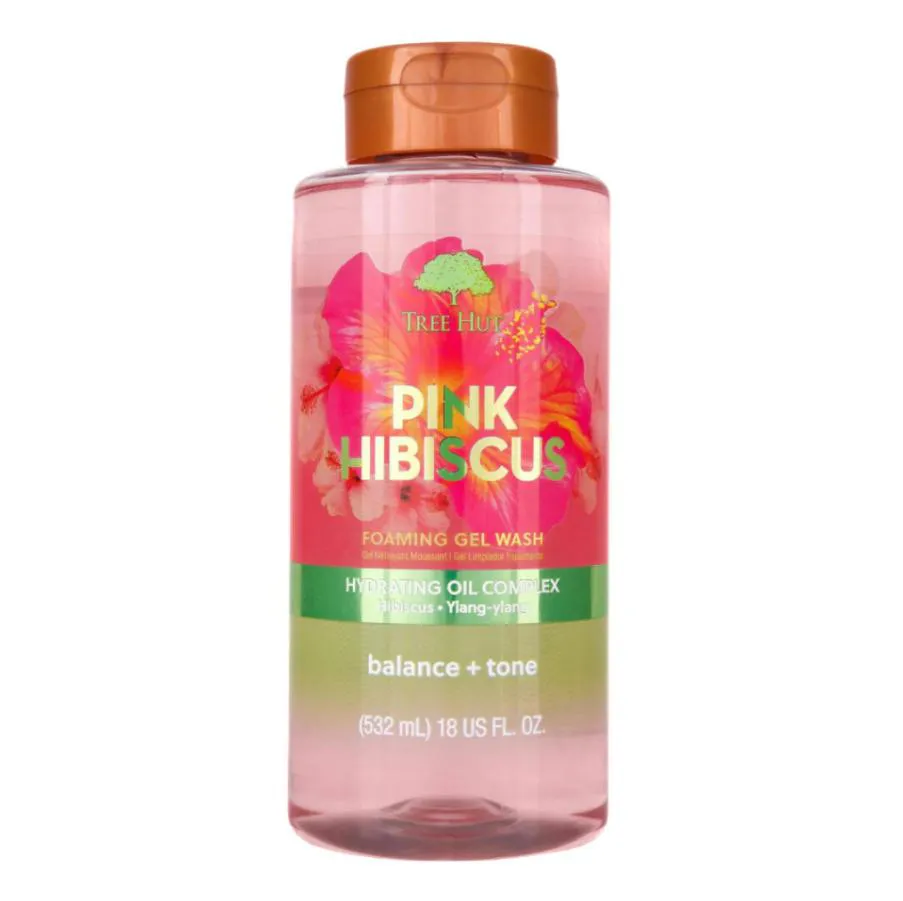 TREE HUT PINK HIBISCUS GEL DE BANHO 532 ML