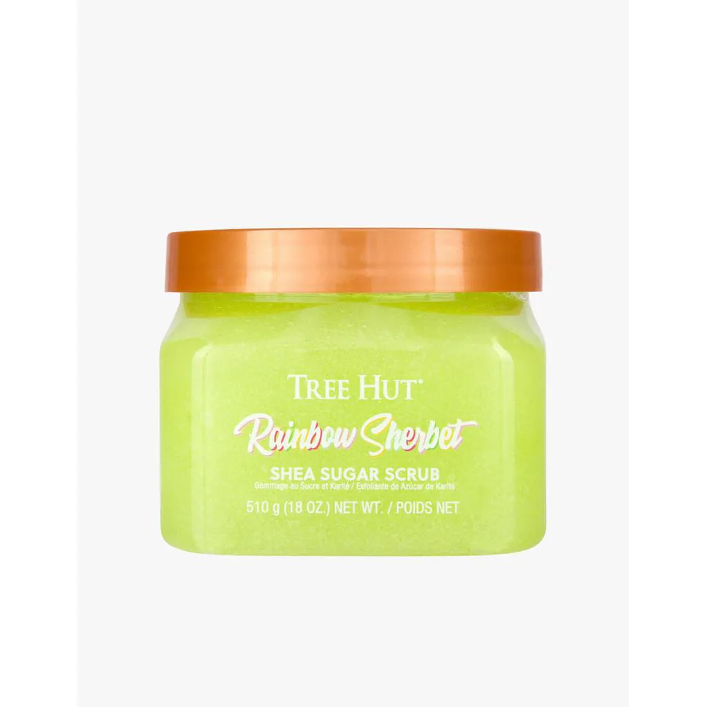 TREE HUT RAINBOW SHERBET SHEA SUGAR SCRUB 510G