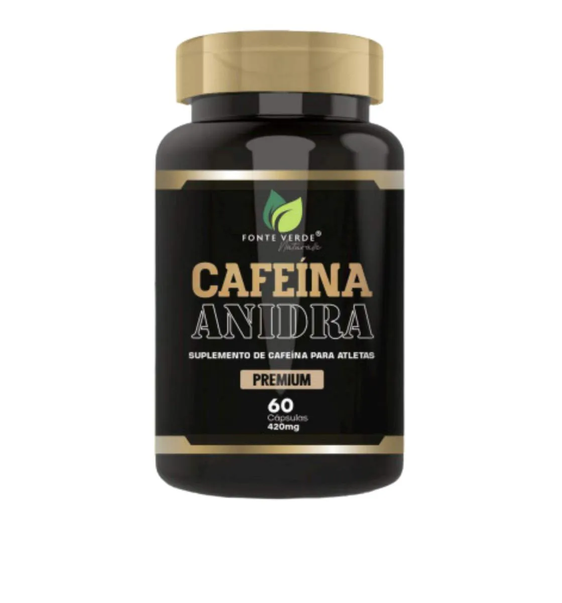 SUPLEMENTO CAFEiNA ANIDRA ENCAPSULADO EM Po 500MG 60 CAPSULAS 1187070 ...