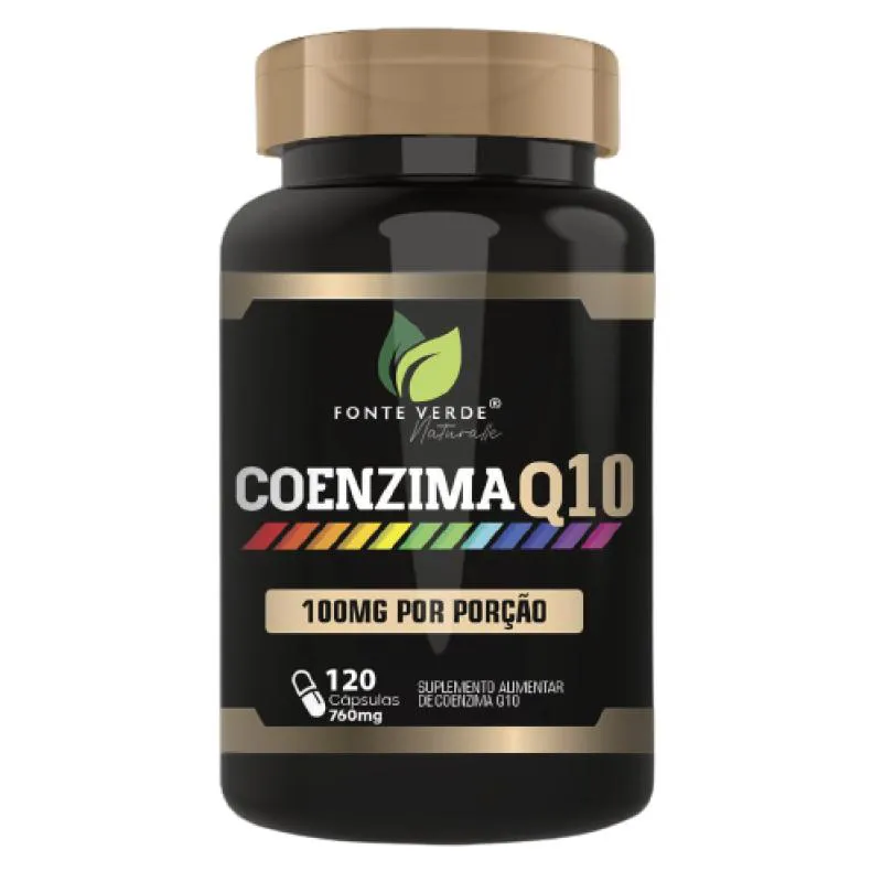 SUPLEMENTO COENZIMA Q10 ENCAPSULADO EM Pó 500MG 120 CAPSULAS