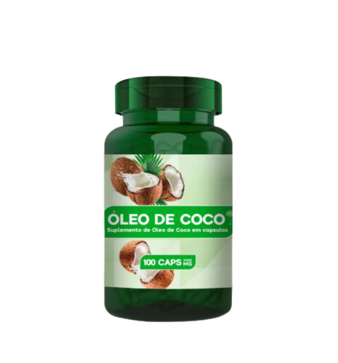 SUPLEMENTO ÓLEO DE COCO ENCAPSULADO EM Pó 500MG 100 CAPSULAS
