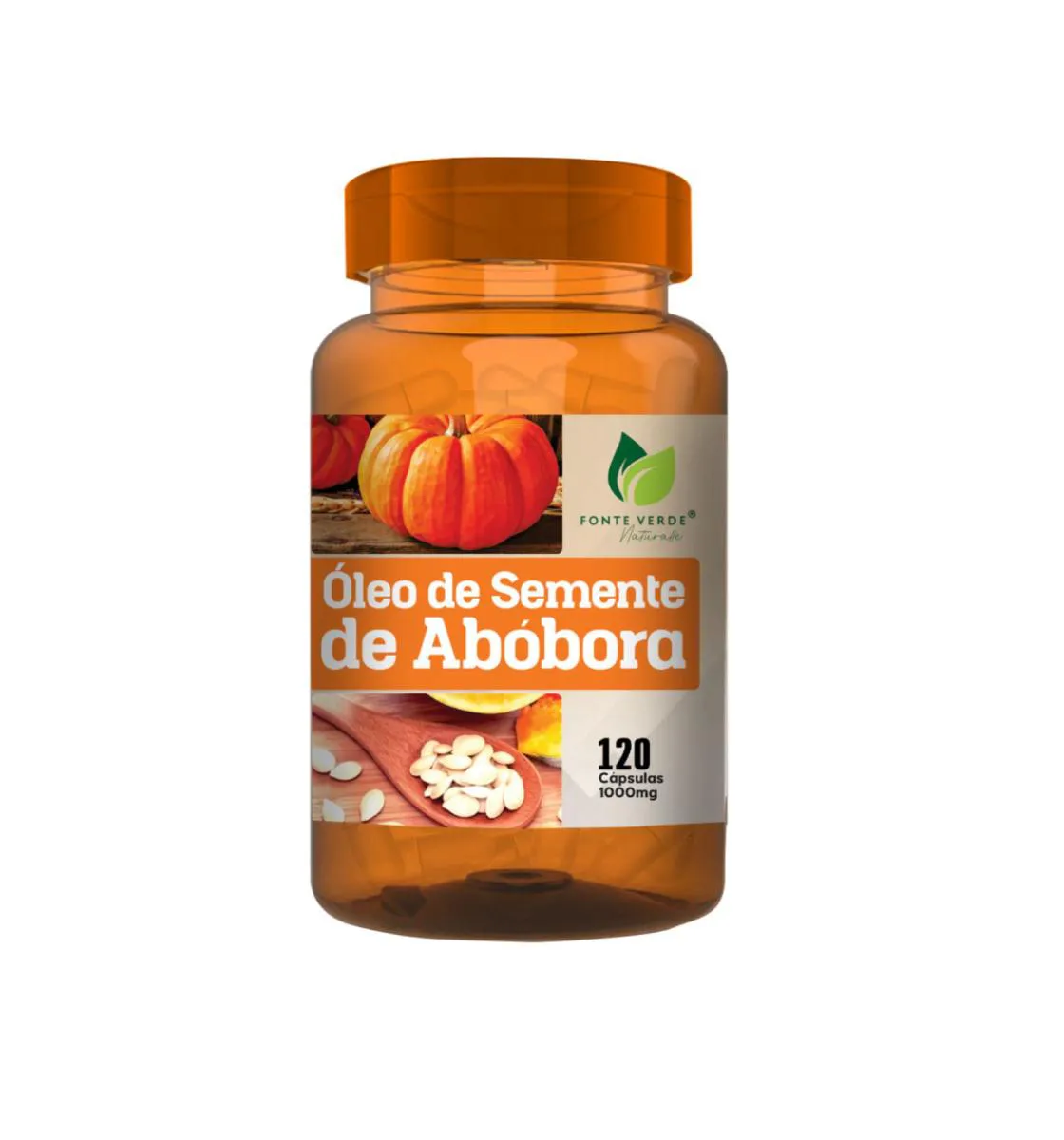SUPLEMENTO ÓLEO DE SEMENTE DE ABóBORA ENCAPSULADO 500MG 120 CAPSULAS