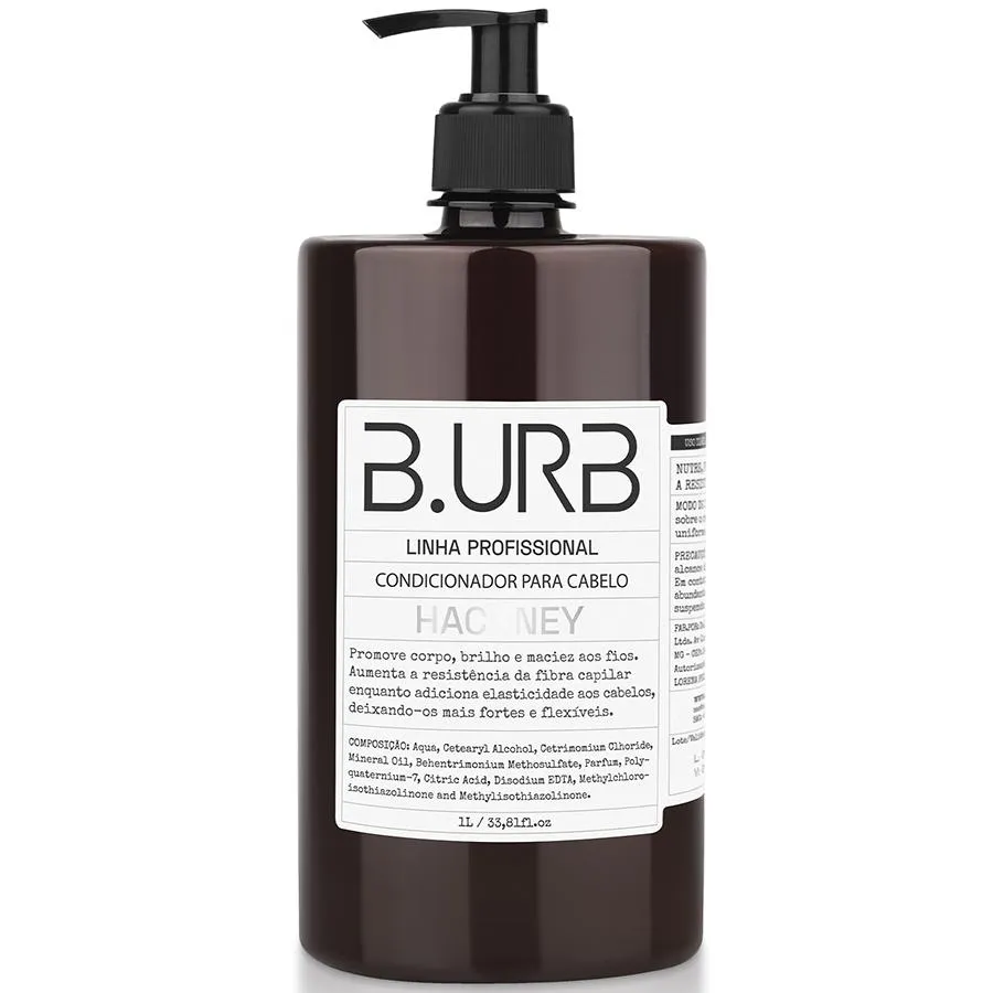 CONDICIONADOR HACKNEY 1 LITRO PROFISSIONAL BANCADA BARBEARIA BARBA URBANA B.URB