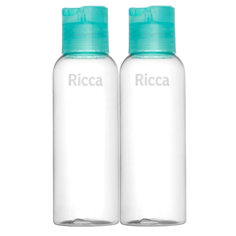 PACK COM 2 FRASCOS DE VIAGEM DISK TOP RICCA