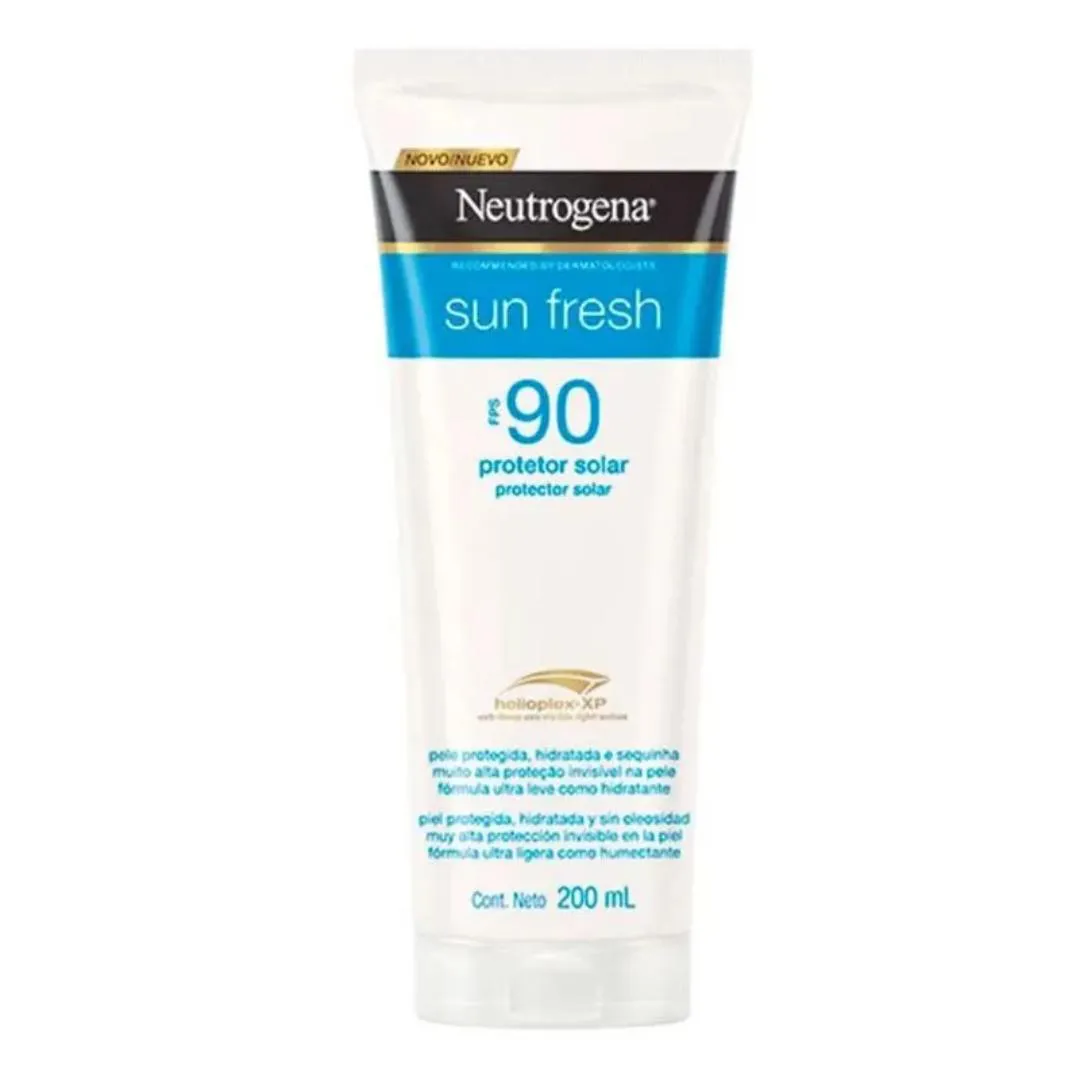 PROTETOR SOLAR CORPORAL NEUTROGENA SUN FRESH FPS 90, 200ML
