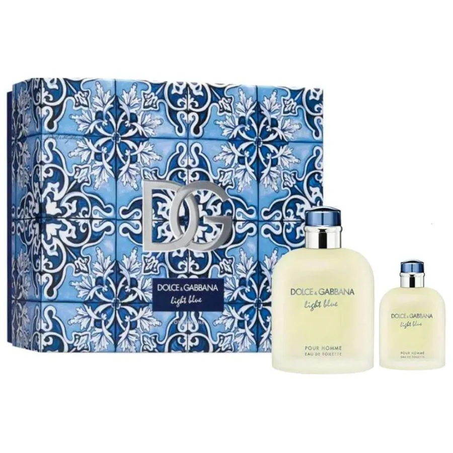 Kit Dolce & gabbana Light Blue Pour Homme ( Perfume 125ml + Perfume 40ml )