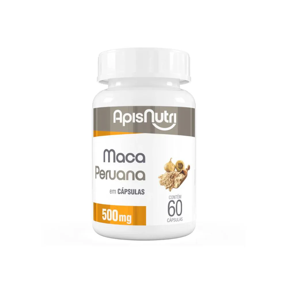 SUPLEMENTO MACA PERUANA 500MG C/60 CPS - APISNUTRRI