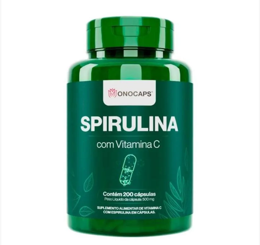 SPIRULINA + VINAMINA C KIT 03 UNIDADES