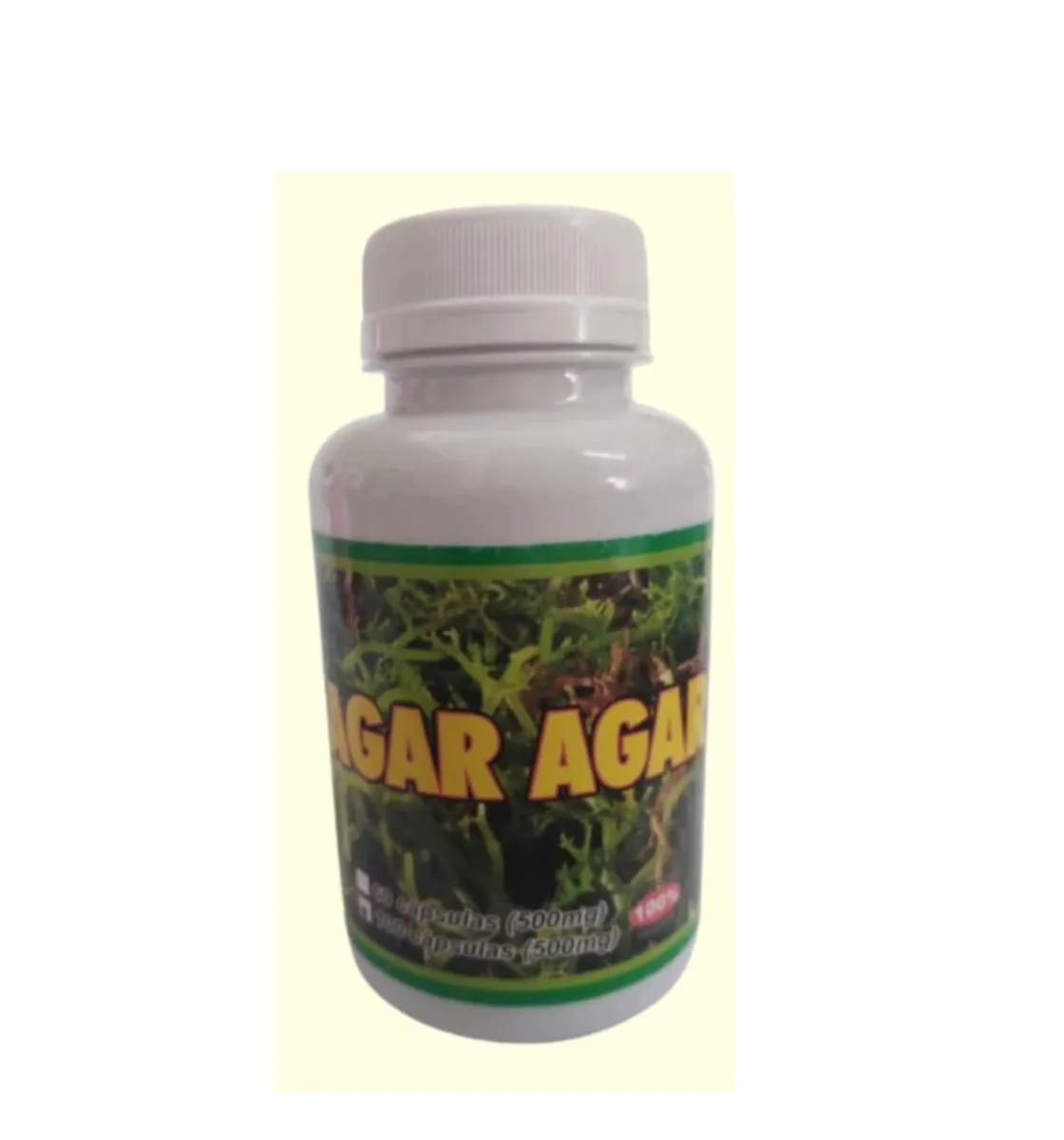 : SUPLEMENTO  AGAR AGAR ENCAPSULADO EM Pó 500MG 100 CAPSULAS BIO VITTAS
