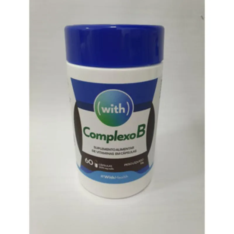 VITAMINA COMPLEXO B 200MG  60 CáPSULA WITH NUTRACêUTICOS