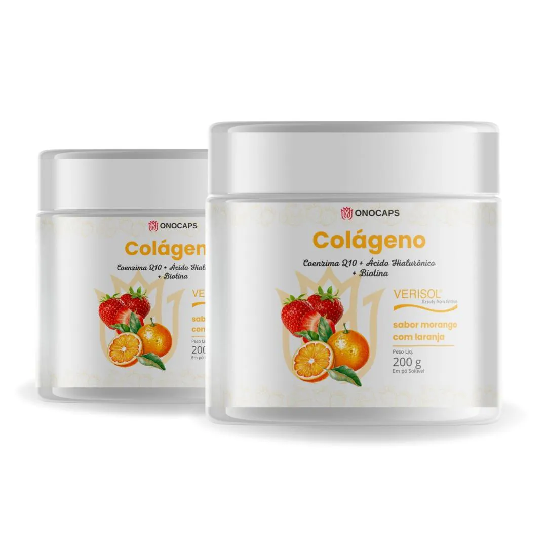 COLáGENO MORANGO COM LARANJA