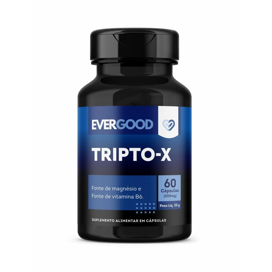 TRIPTO-X 60 CAPS MELATONINA TRIPTOFANO MAGNéSIO VITAMINA B6