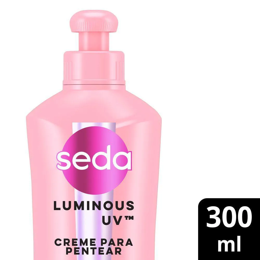 CREME PARA PENTEAR SEDA LUMINOUS UV 300ML