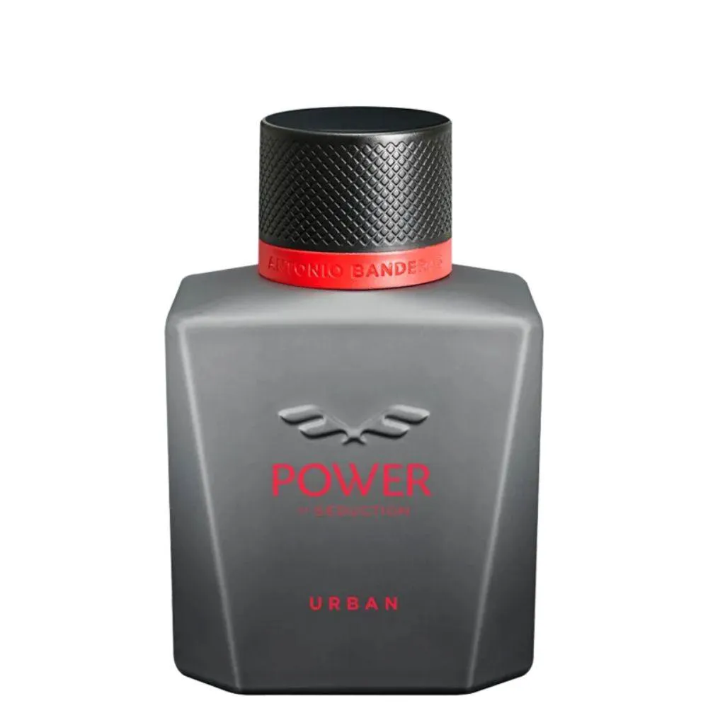 POWER OF SEDUCTION URBAN BANDERAS EAU DE TOILETTE MASCULINO  -100 ML