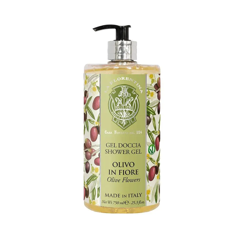 SHOWER GEL PARA BANHO OLIVE FLOWERS LA FLORENTINA 750ML
