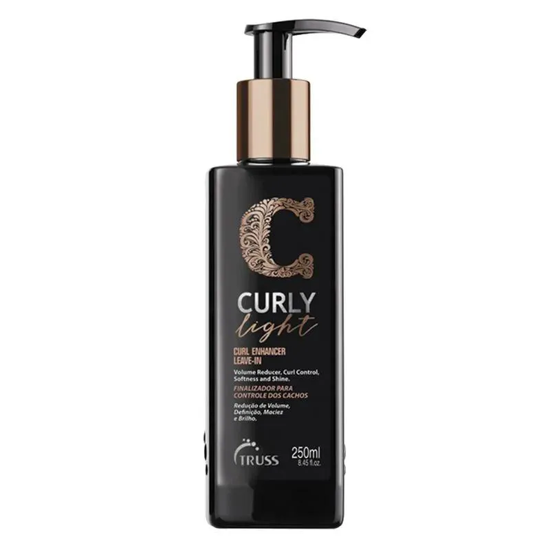 LEAVE-IN CURLY LIGHT ATIVADOR DE CACHOS TRUSS 250ML