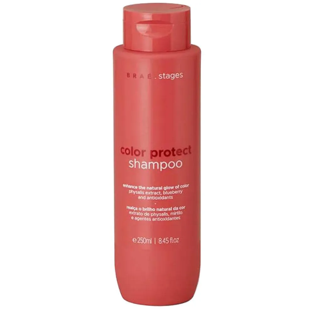 BRAé STAGES COLOR PROTECT - SHAMPOO CABELOS COLORIDOS 250ML
