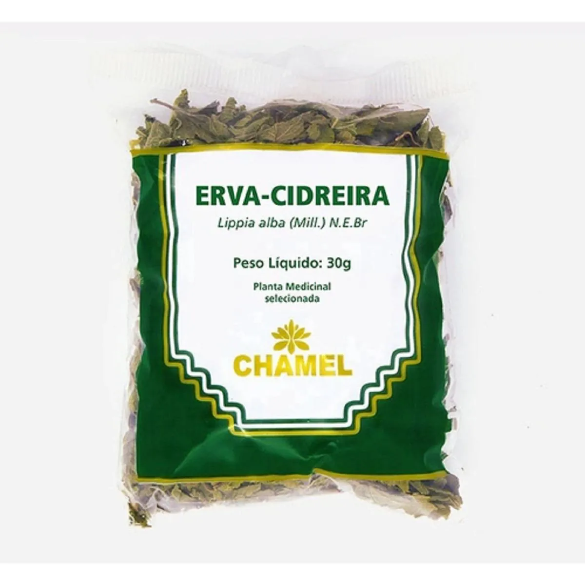 PACOTE DE CHá DE ERVA CIDREIRA 30G - CHAMEL