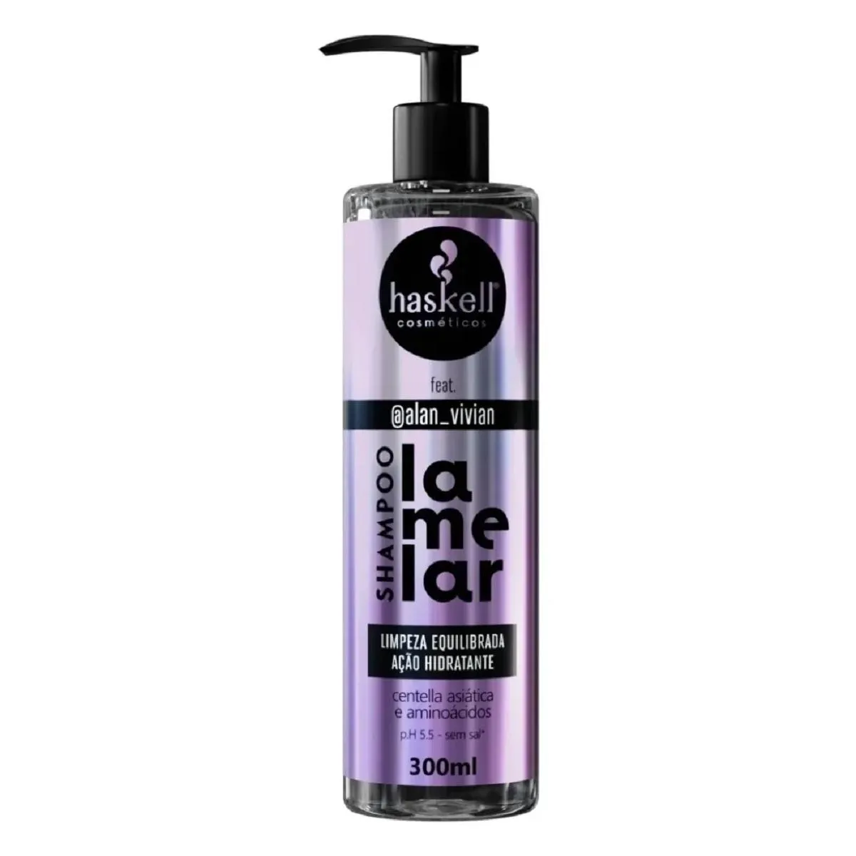 SHAMPOO LAMELAR SEM SAL 300ML - HASKELL