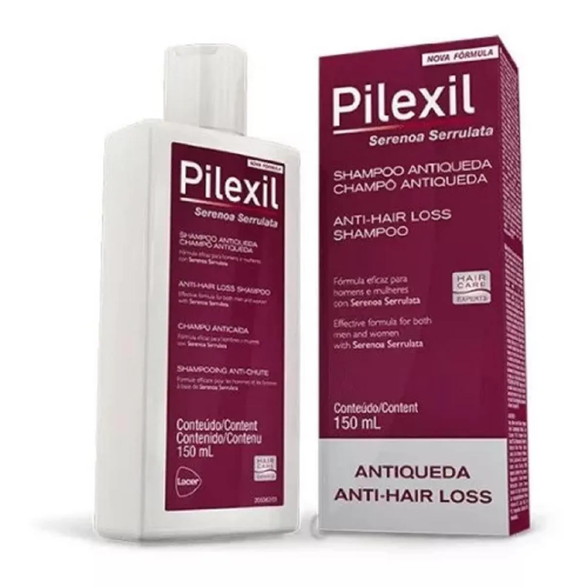 PILEXIL SHAMPOO ANTIQUEDA CAPILAR 150ML - LACER