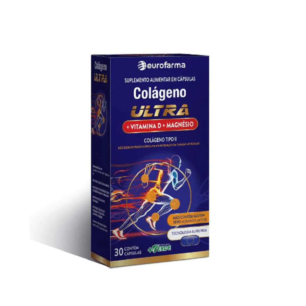 SUPLEMENTO ALIMENTAR COLáGENO ULTRA 30 CPS - EUROFARMA