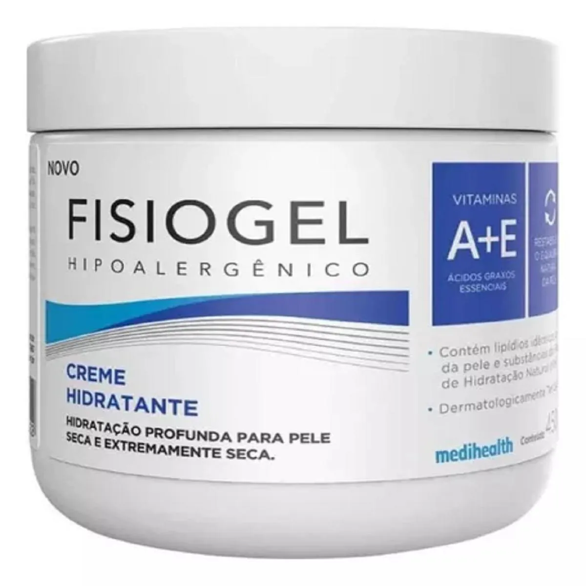 CREME HIDRATANTE FISIOGEL CORPORAL 450G - MEDIHEALTH