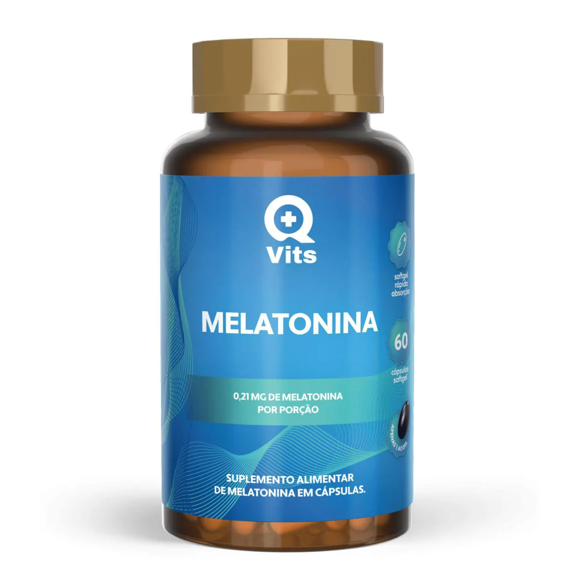 MELATONINA QMAISVITS 60 CáPSULAS SOFTGEL