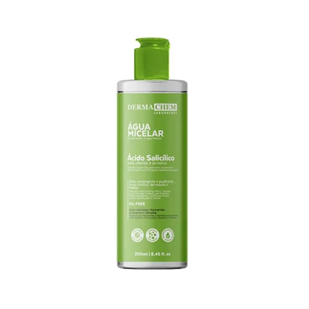 ÁGUA MICELAR ÁCIDO SALICíLICO 250ML- DERMACHEM