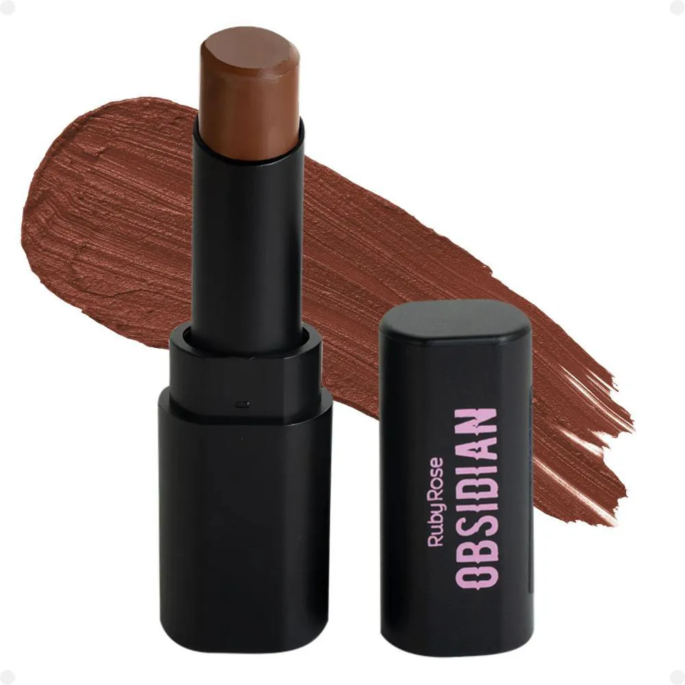 BATOM LIPSTICK RUBY ROSE OBSIDIAN CREAM SATIN OCS02 HB-7000-2