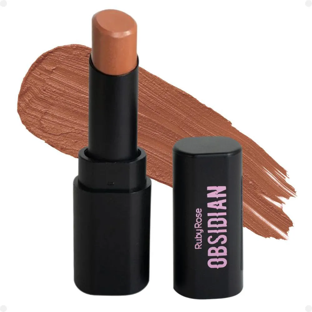 BATOM LIPSTICK RUBY ROSE OBSIDIAN CREAM SATIN OCS05 HB-7000-5