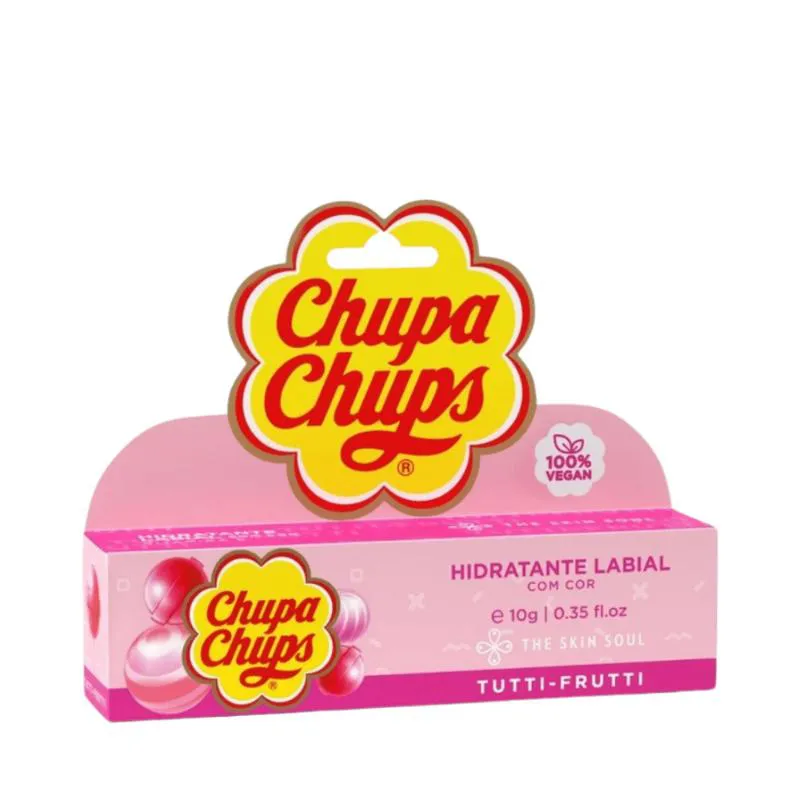 HIDRATANTE LABIAL CHUPA CHUPS TUTTI-FRUTTI - THE SKIN SOUL