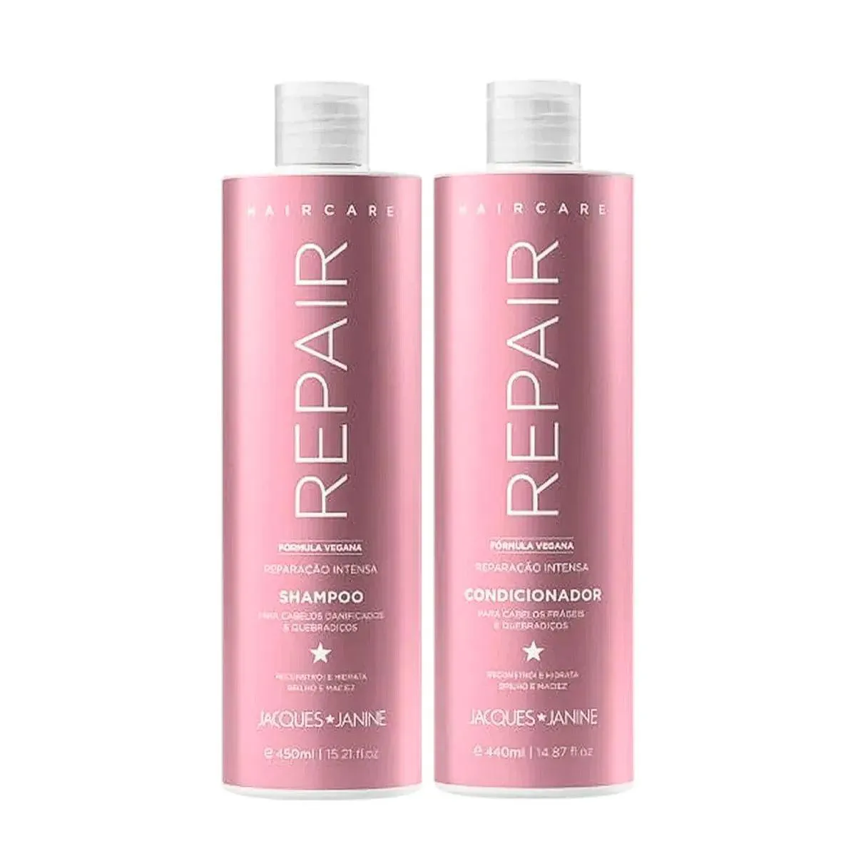 SHAMPOO + CONDICIONADOR HAIR CARE REPAIR 440ML - JACQUES JANINE