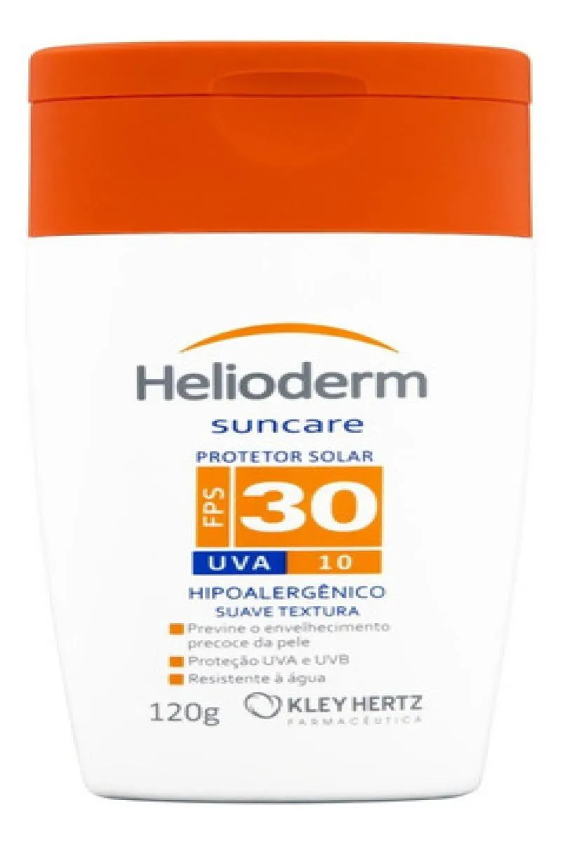 PROTETOR SOLAR CORPORAL - FPS 30 - HELIODERM SUNCARE - 120G
