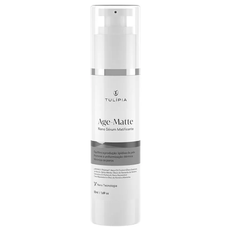 NANO SéRUM MATIFICANTE AGE MATTE, TULIPIA, 50ML