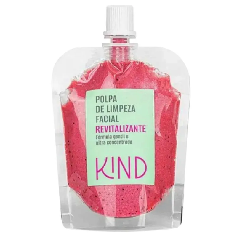 POLPA DE LIMPEZA FACIAL SUAVE, KIND BEAUTY, 80G